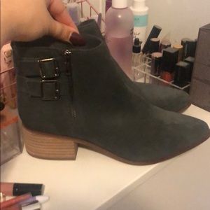 Grey Suede Bootie size 9.5